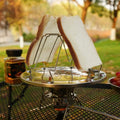 Simple Portable Stainless Steel Toaster