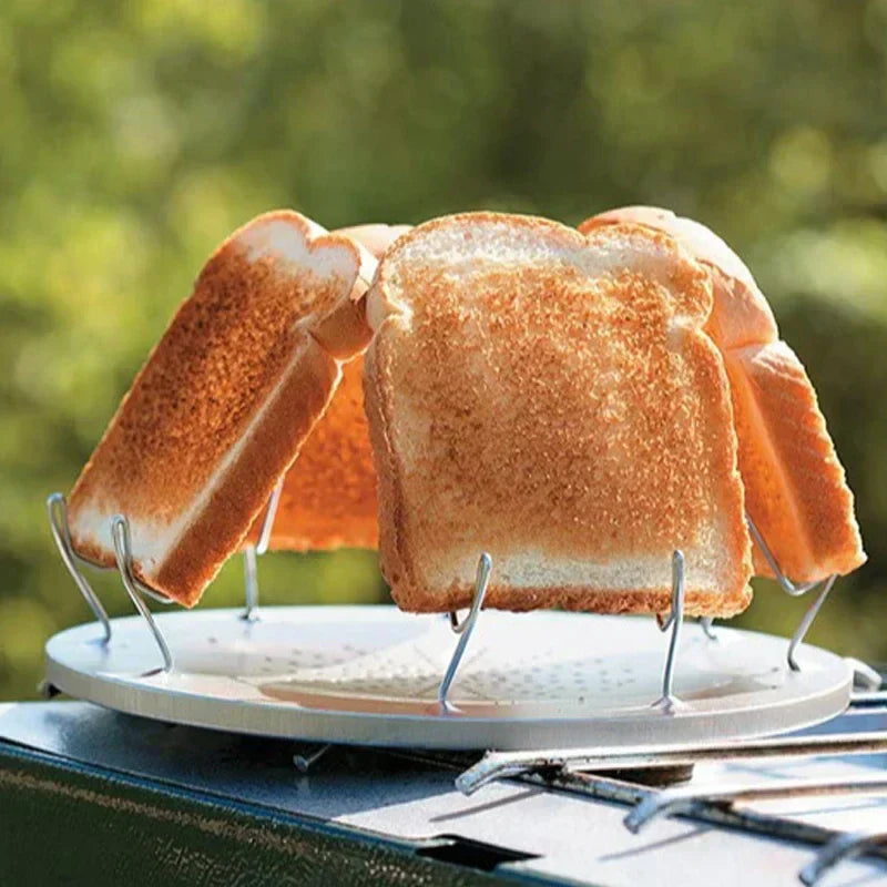 Simple Portable Stainless Steel Toaster