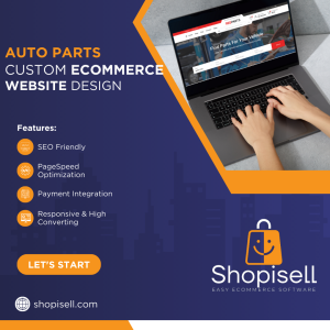 Autoteile Ecommerce Website Design