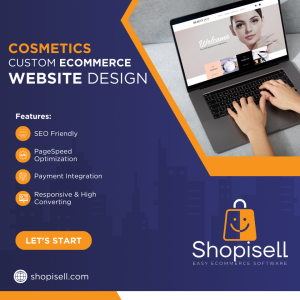 Cosmetics Ecommerce Website Design