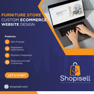 Meubels E-Commerce Website Ontwerp