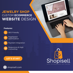 Jewellery Shop Ecommerce Website Design